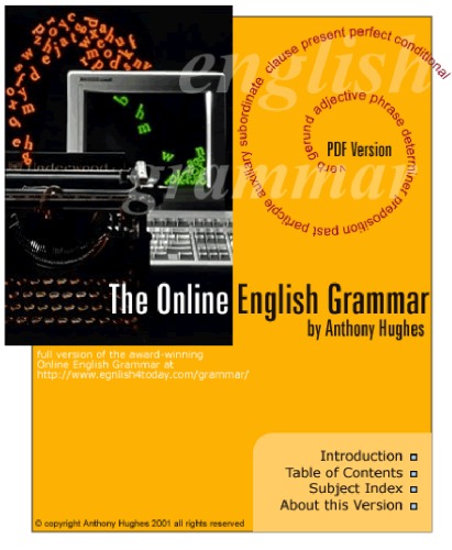 خرید و دانلود نسخه کامل کتاب The Online English Grammar: English Today E-Book Version