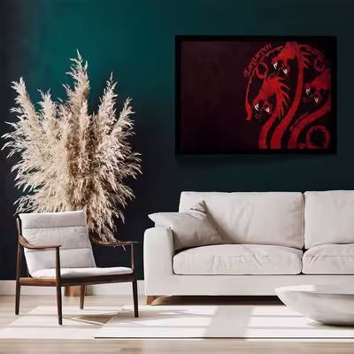 تابلو مدل game of thrones کد F-12026