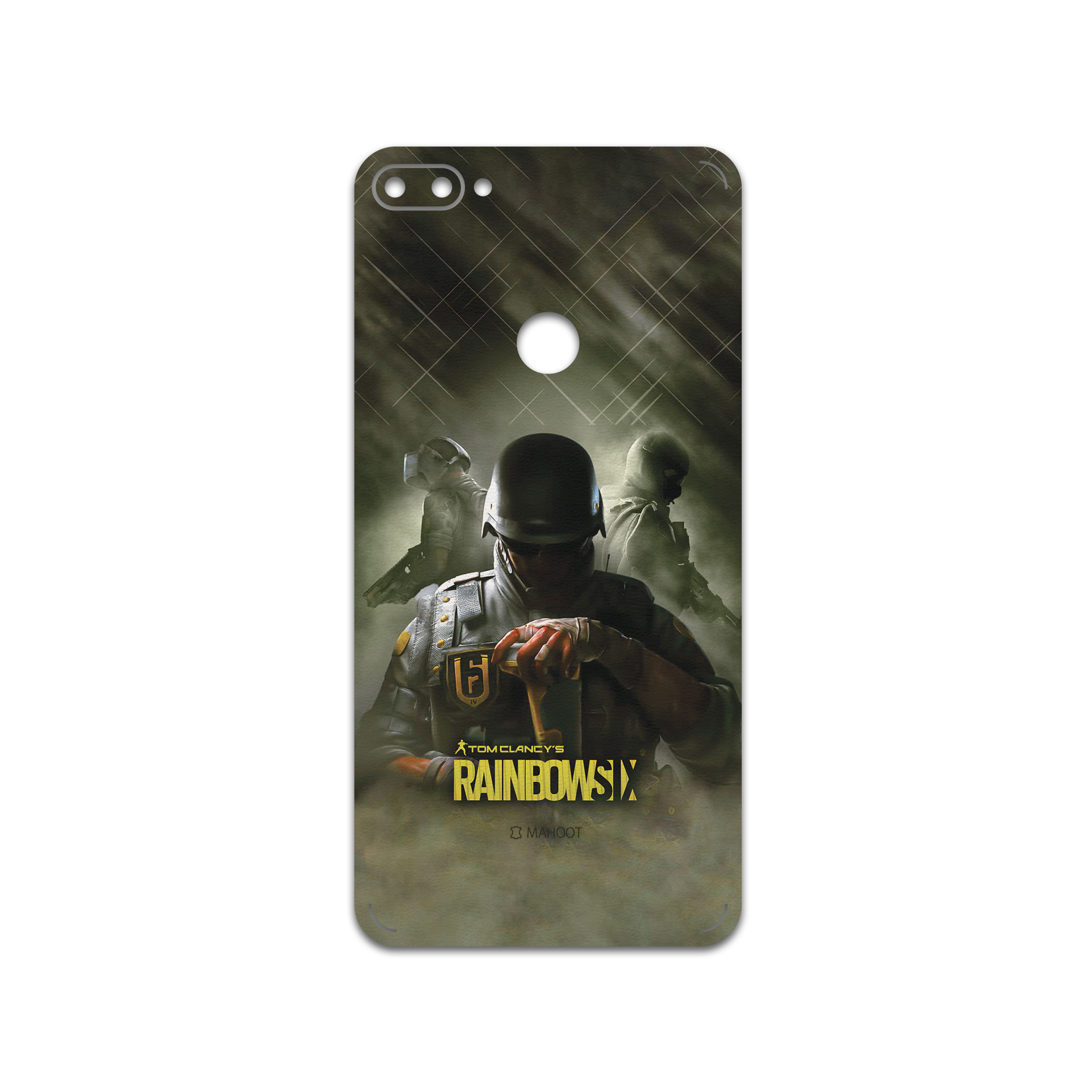 برچسب پوششی ماهوت مدل Rainbow-Six-Game مناسب برای گوشی موبایل اچ تی سی Desire 12 Plus