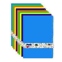 لوازم التحریر-دفتر 50برگ 12عددی-دفتر فانتزی-دفتر مشق