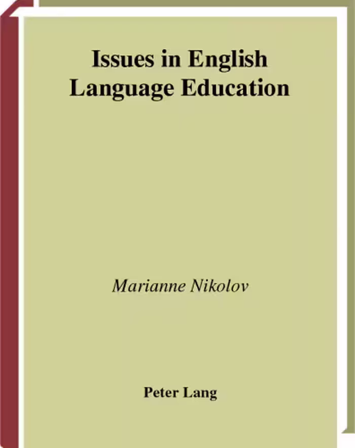 خرید و دانلود نسخه کامل کتاب Issues in English Language Education