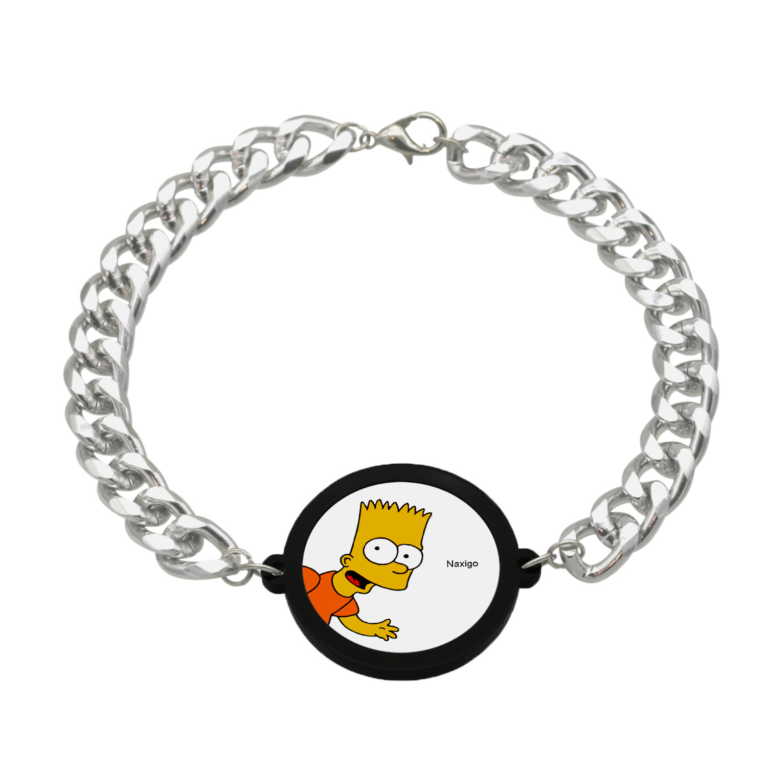 دستبند ناکسیگو مدل بارت سیمپسون کد BZ7566