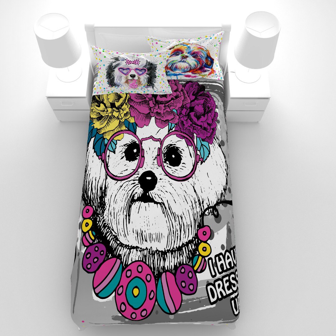 سرویس خواب مدل شیتزو یکنفره 5 تکه