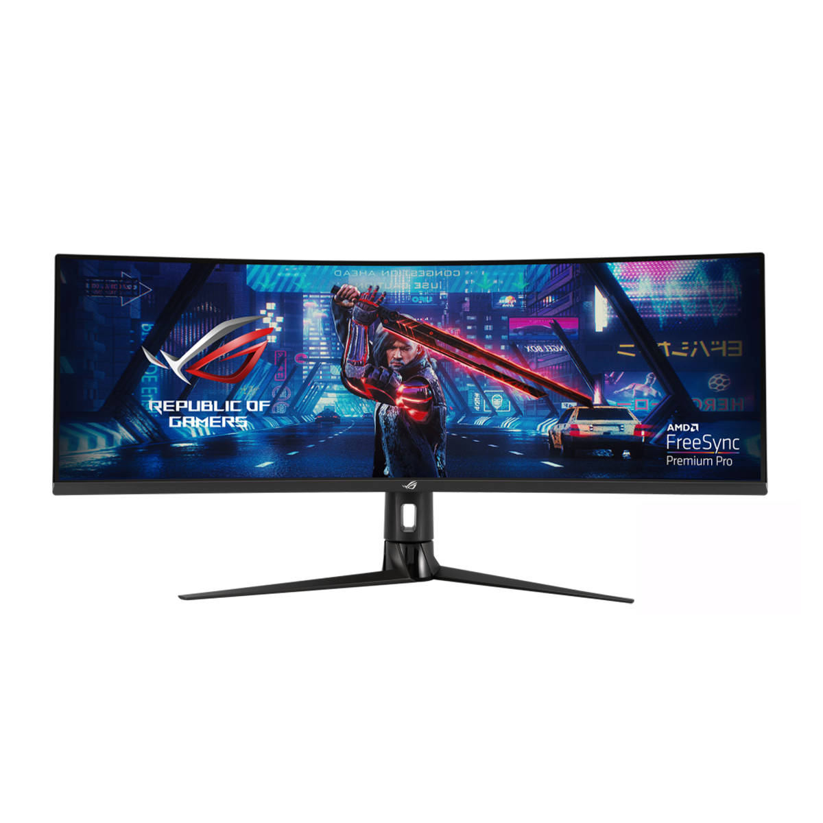 مانیتور گیمینگ ایسوس مدل XG49VQ سایز 49 اینچ