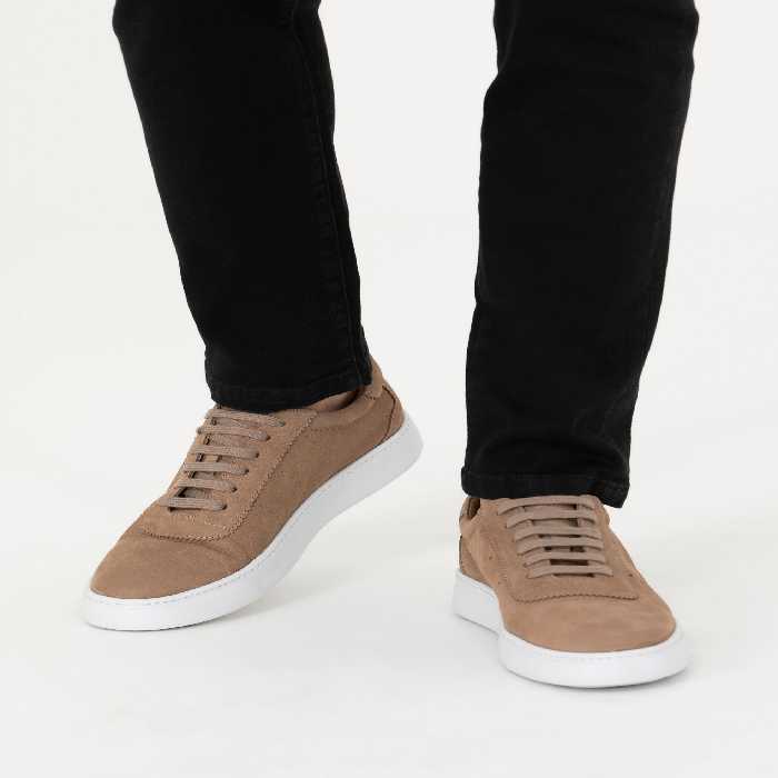 کفش روزمره مردانه بژ پیرکاردین - فروشگاه لباس شهرمون