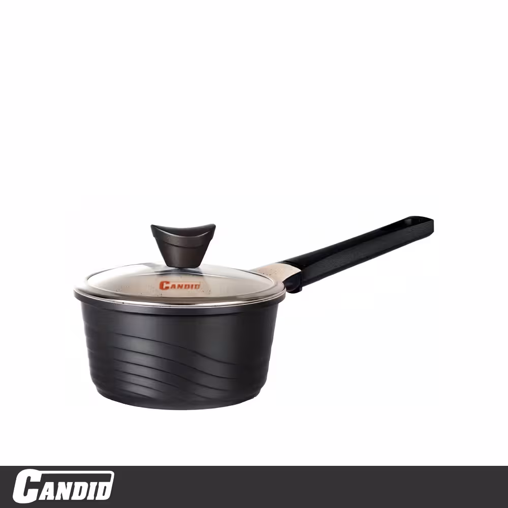 قابلمه تک دسته 16 سانتی کاندید مدل اوشن مشکی