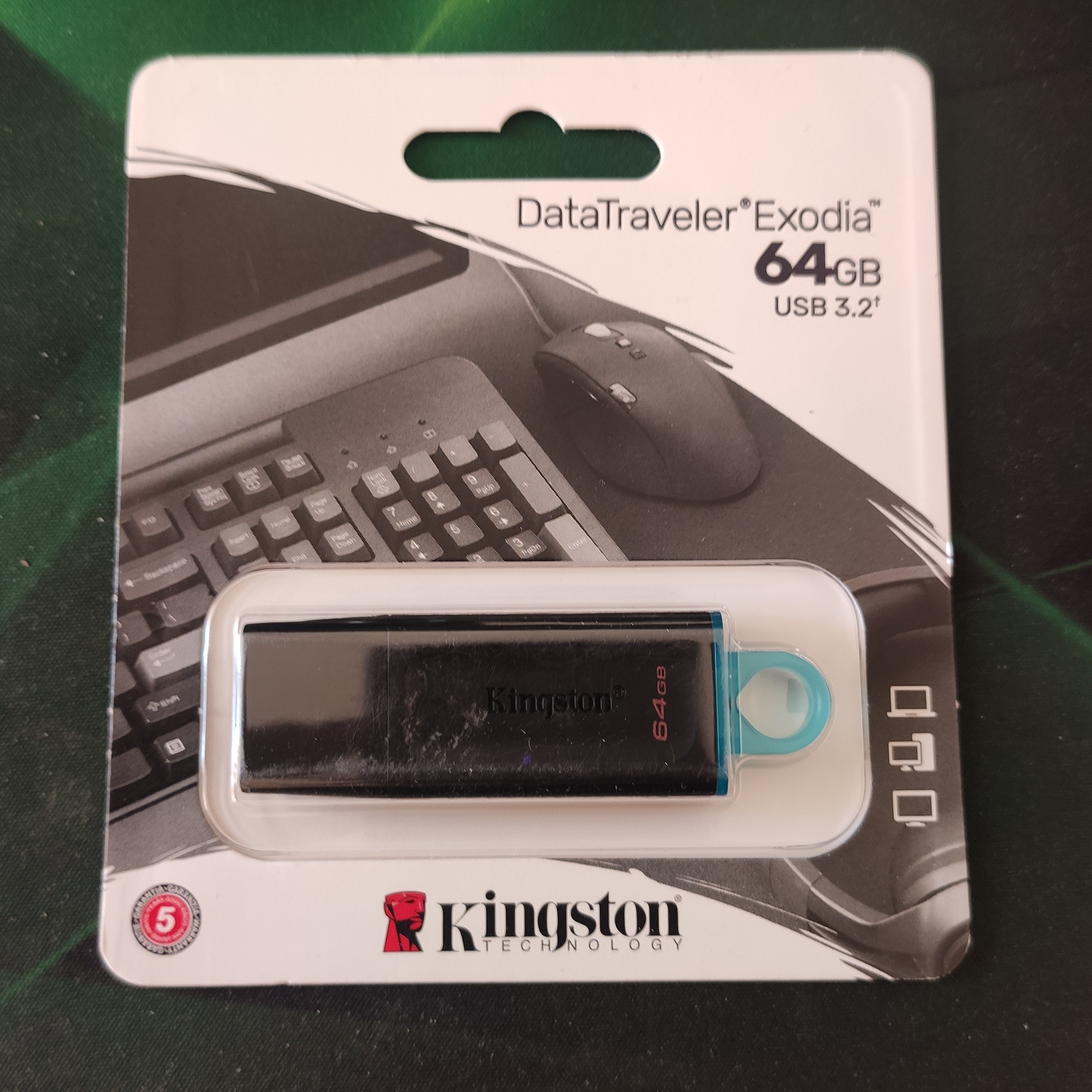 فلش کینگ استون 64 گیگ usb3.2 