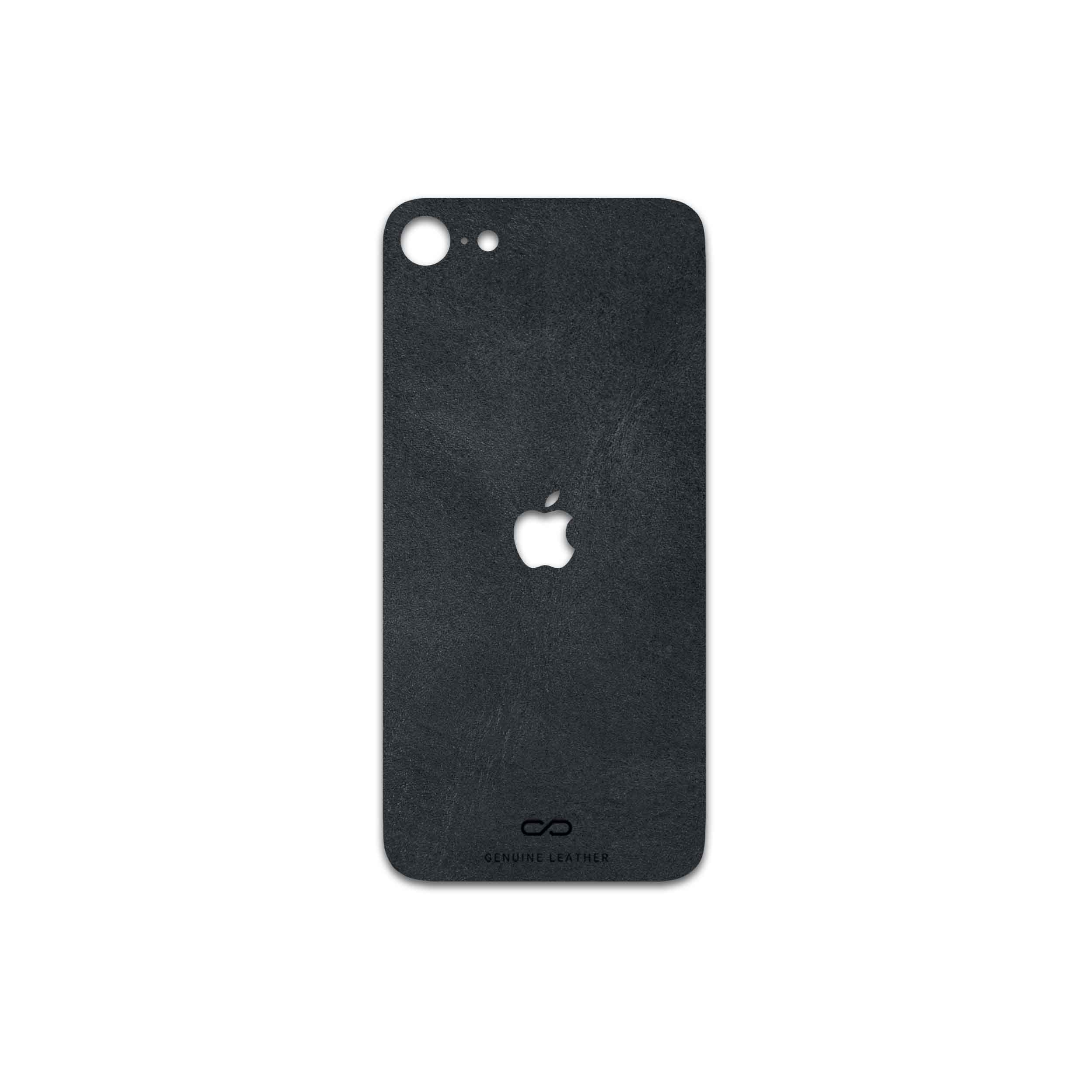 برچسب پوششی ماهوت مدل Graphite-Buffalo-Leather مناسب برای گوشی موبایل اپل iPhone SE 2022