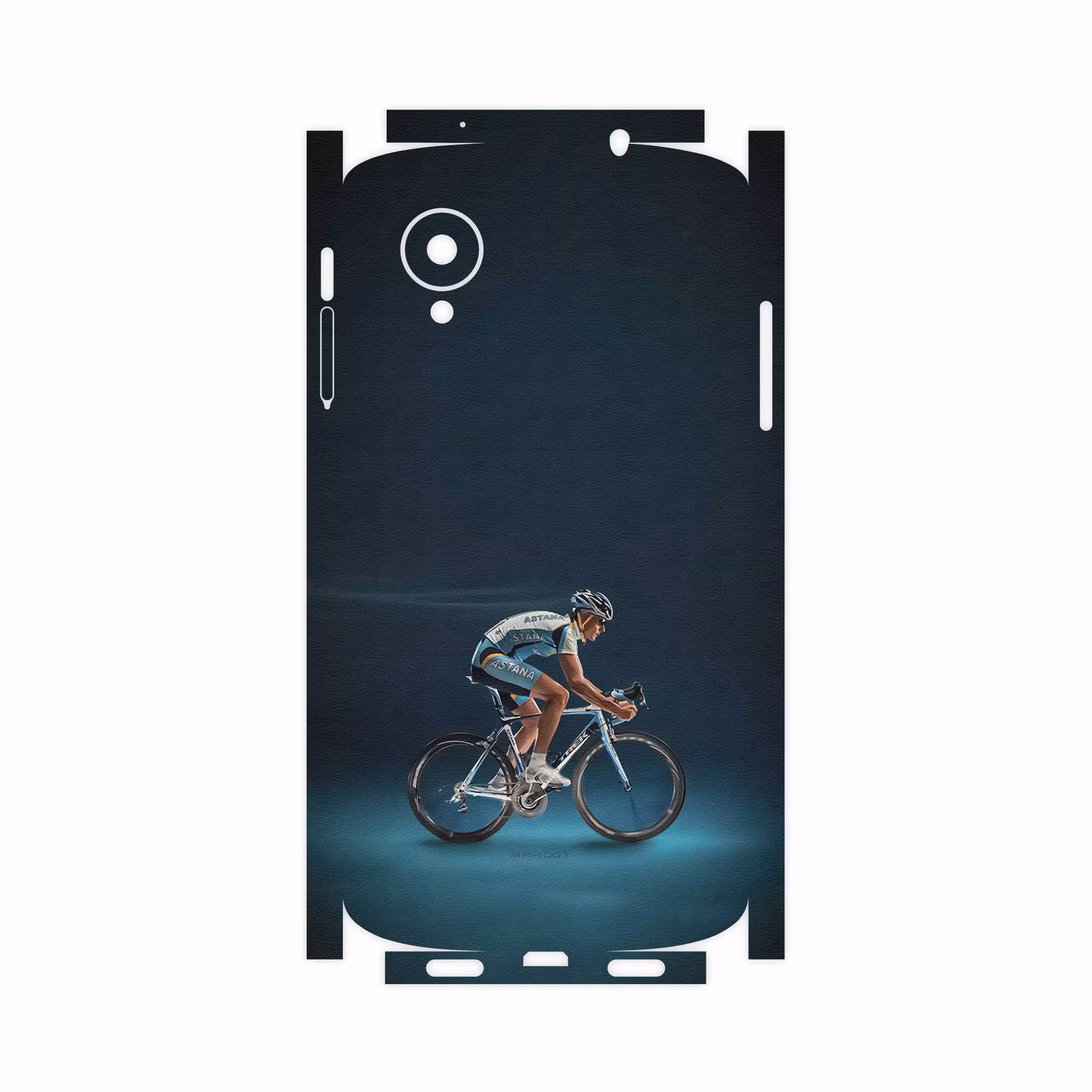 برچسب پوششی ماهوت مدل Road cycling-FullSkin مناسب برای گوشی موبایل گوگل Nexus 5