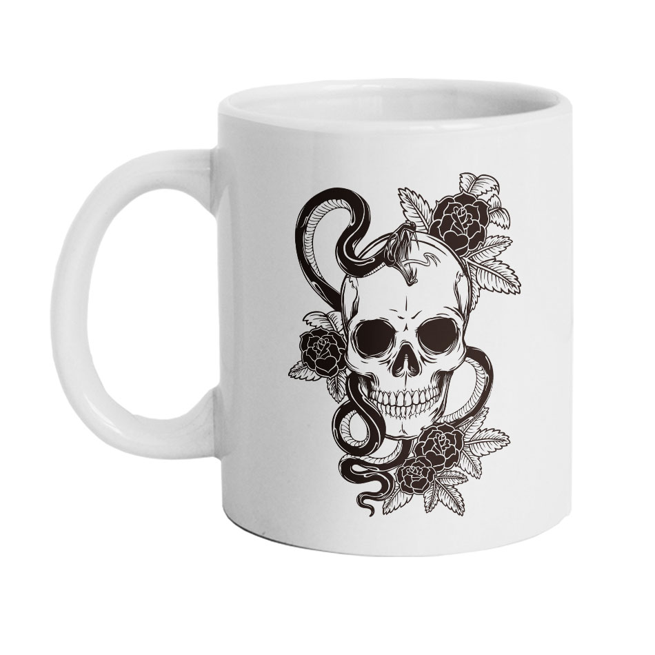 ماگ طرح اسکلت مدل M2082