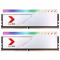 خرید رم دسکتاپ PNY مدلRAM PNY 16G 3200 DUAL WHITE XLR8 RGB