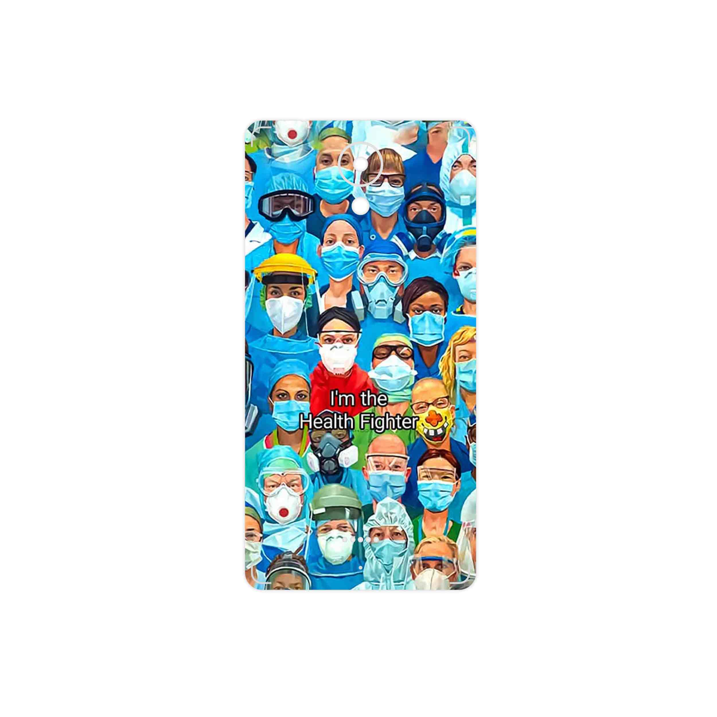 برچسب پوششی ماهوت مدل Nurse مناسب برای گوشی موبایل اسمارت Art Lite
