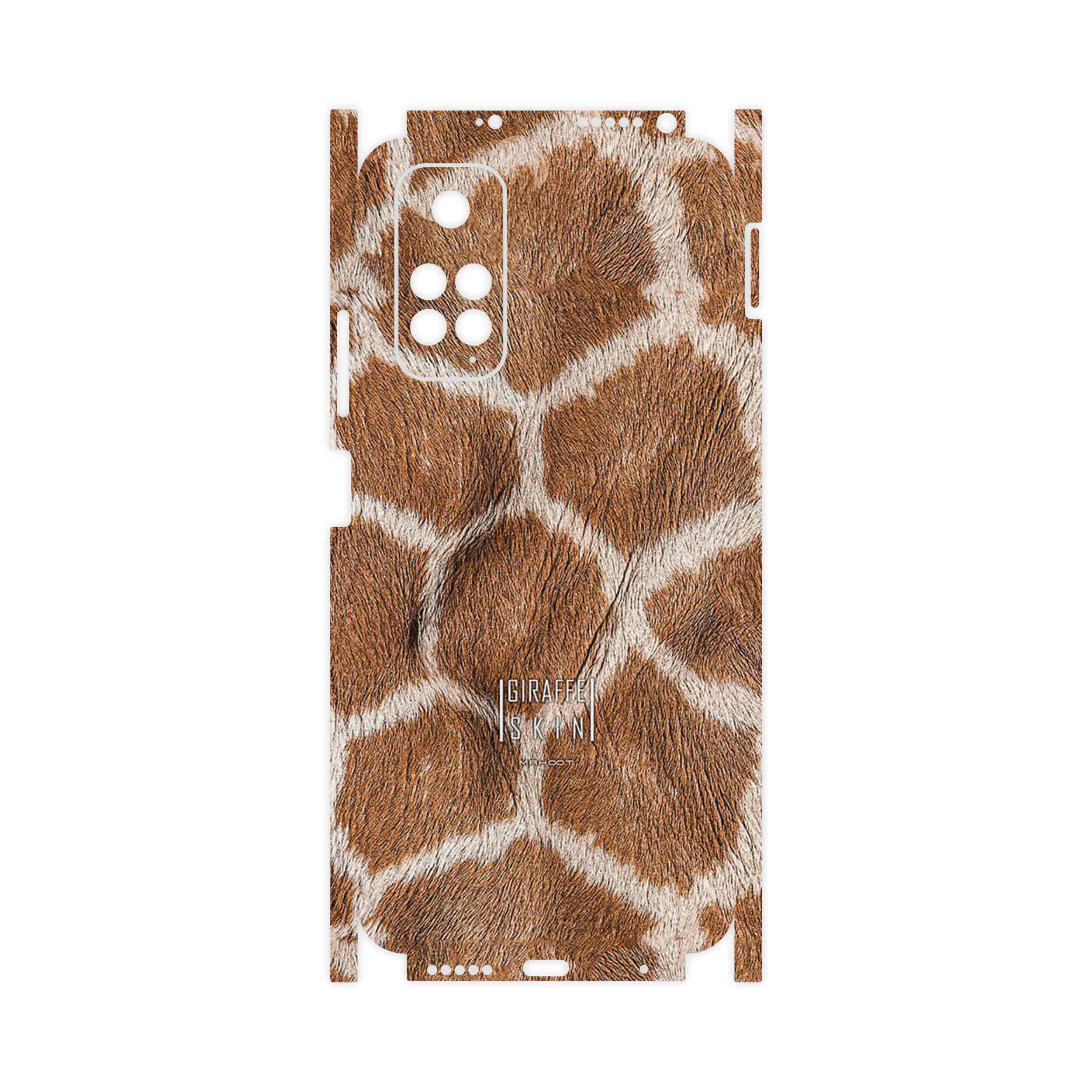 برچسب پوششی ماهوت مدل Giraffe Skin-FullSkin مناسب برای گوشی موبایل شیائومی Redmi Note 11