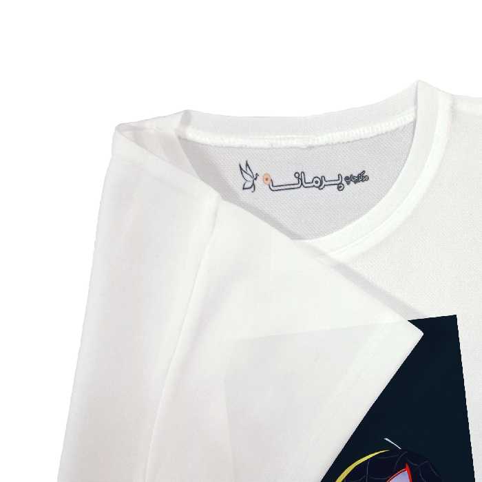 تی شرت آستین کوتاه بچگانه پرمانه طرح مرد عنکبوتی کد pmt.6743