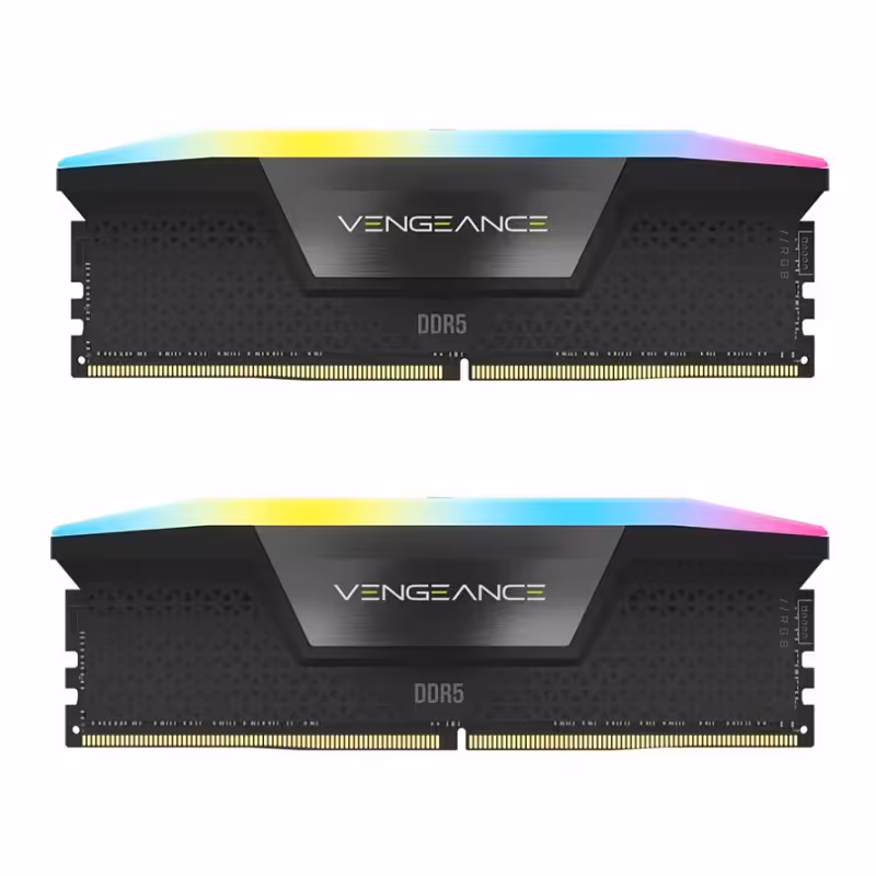 32GB(16GBx2) 6200 Vengeance rgb BLACK