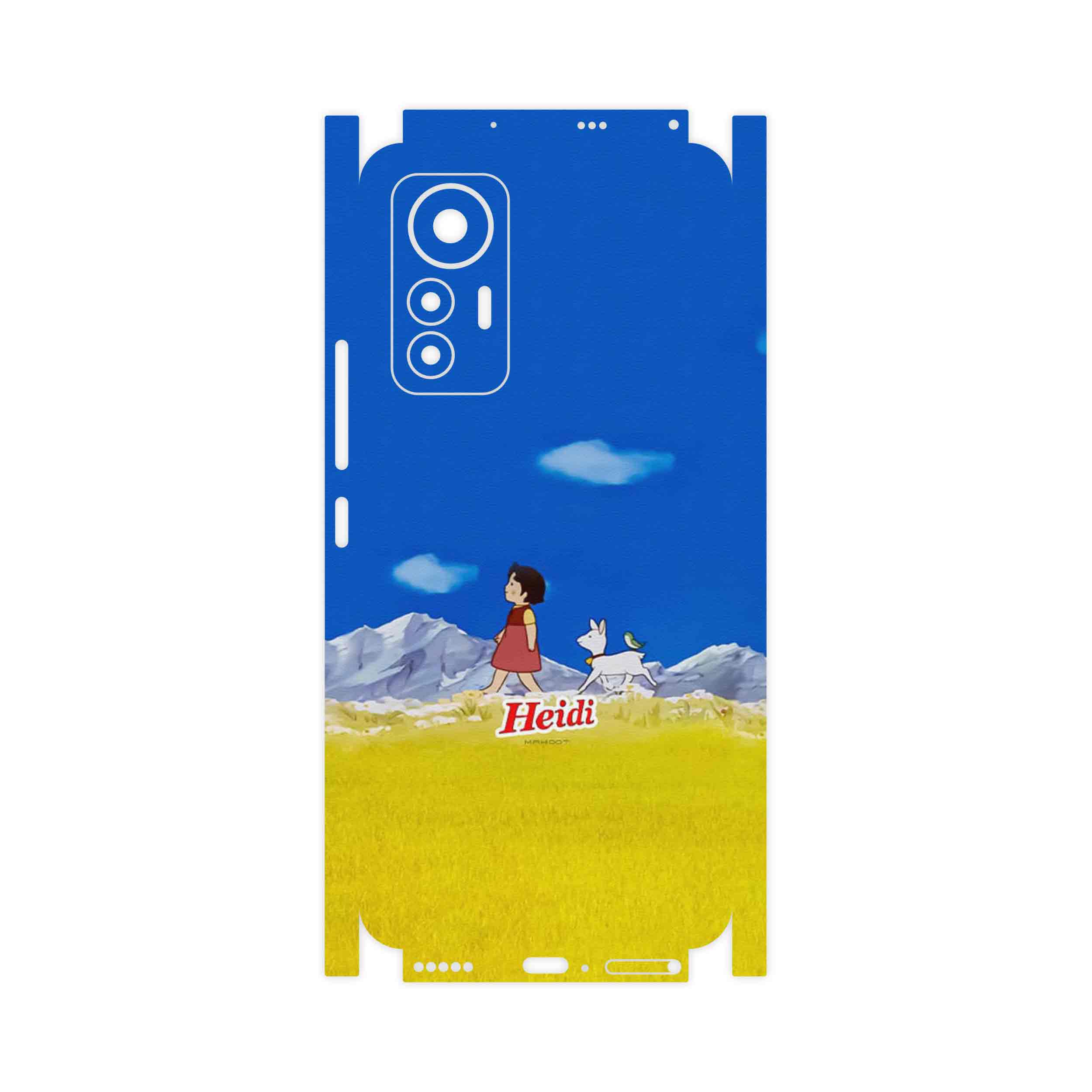 برچسب پوششی ماهوت مدل Heidi Girl of the Alps-FullSkin مناسب برای گوشی موبایل شیائومی 12 Lite