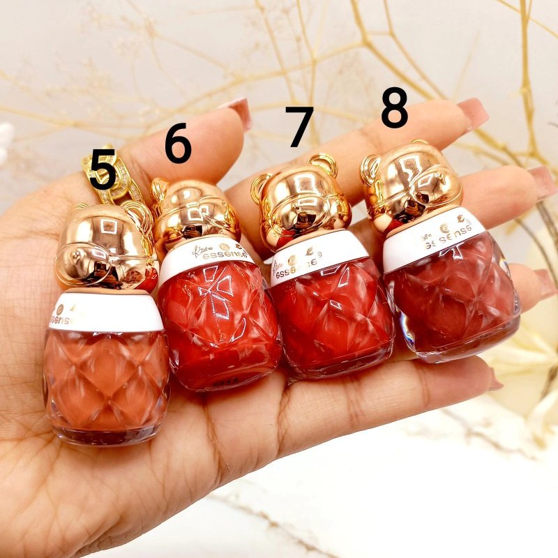 رژ مایع مات طرح خرسی 24 ساعت با کیفیت اسنس essense
