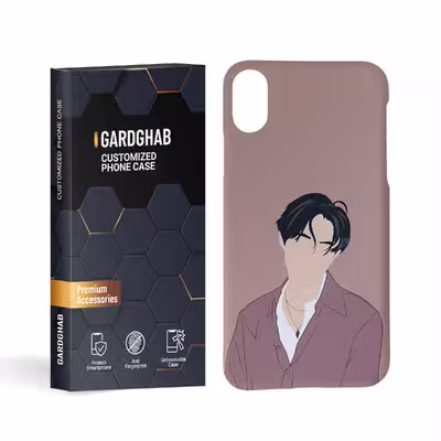 کاور گارد قاب مدل پسرانه مناسب برای گوشی موبایل اپل iphone x xs