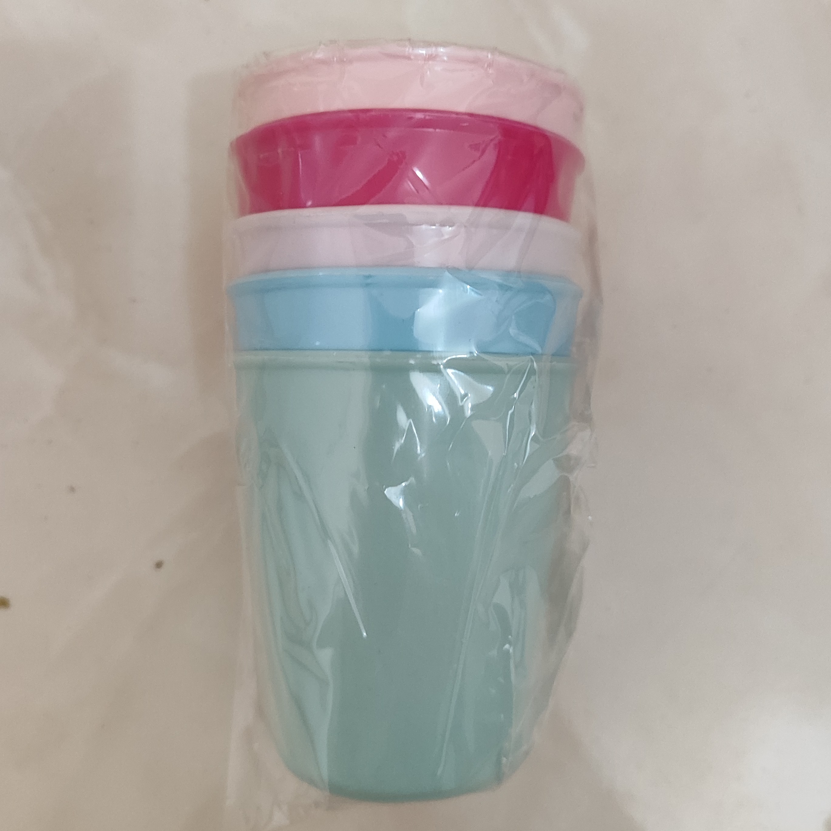 لیوان پلاستیکی مسافرتی بسته 5 عددی