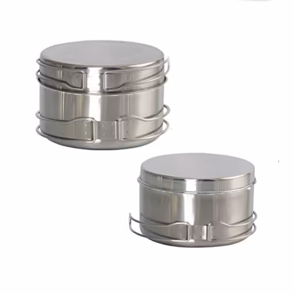 ظرف سفری مدل کمپینگ  بسته 2 عددی 