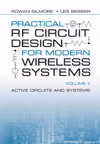 خرید و دانلود نسخه کامل کتاب Practical RF Circuit Design for Modern Wireless Systems Vol. 2: Active Circuits and Systems