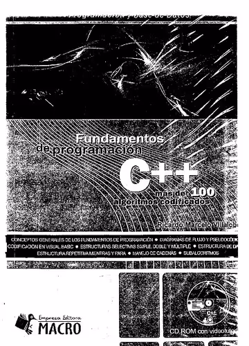 خرید و دانلود نسخه کامل کتاب Fundamentos de Programación C