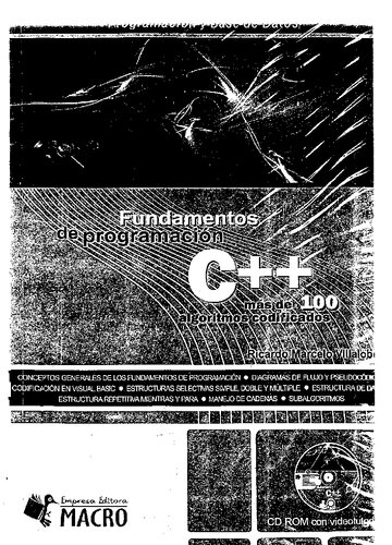 خرید و دانلود نسخه کامل کتاب Fundamentos de Programación C