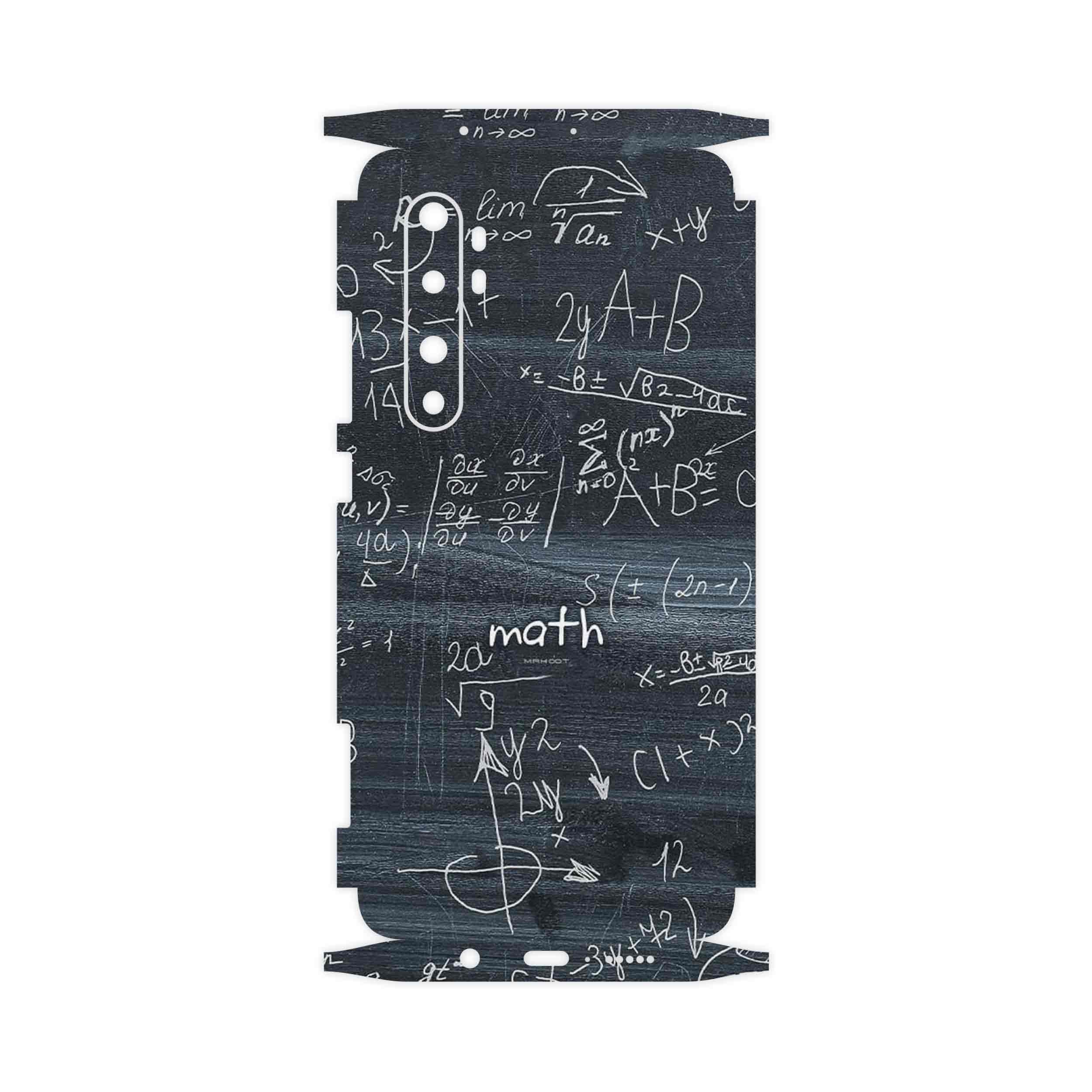 برچسب پوششی ماهوت مدل Mathematical Science-FullSkin مناسب برای گوشی موبایل شیائومی Mi Note 10 Lite