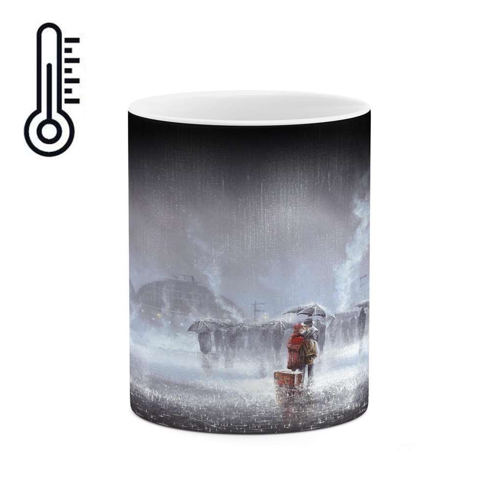 ماگ حرارتی کاکتی طرح نقاشی مدل mgh13600