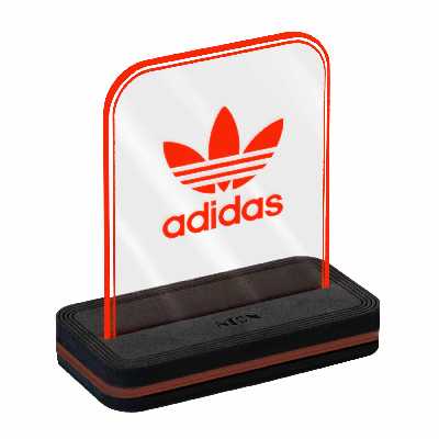 چراغ رومیزی نئون مدل DDS_RED_AC