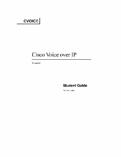 خرید و دانلود نسخه کامل کتاب Cisco Volce over IP