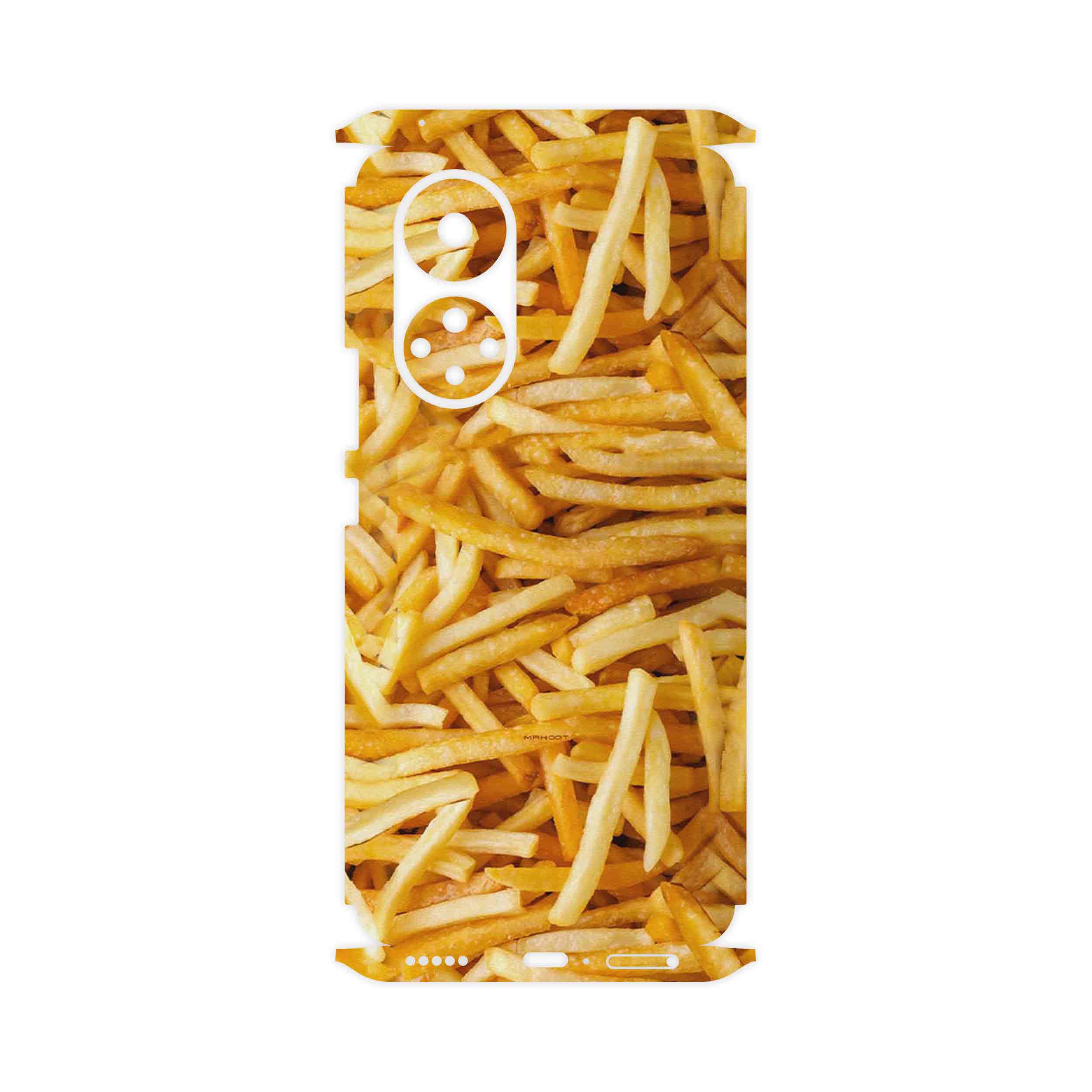 برچسب پوششی ماهوت مدل French fries-FullSkin مناسب برای گوشی موبایل آنر 50