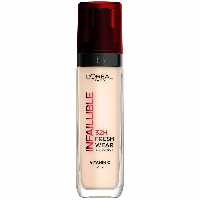 کرم پودر لورال اینفیلیبل مدل FRESH WEAR 32H شماره 20 رنگ IVORY