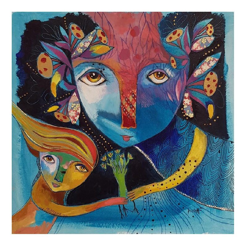 تابلو شاسی مدل نقاشی کد 59 | دنیای قاب