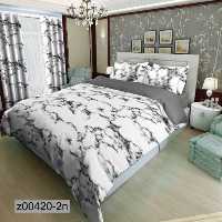 سرویس روتختی 2 نفره تنسل چاپی برندترک لند(Turk Land) z 420