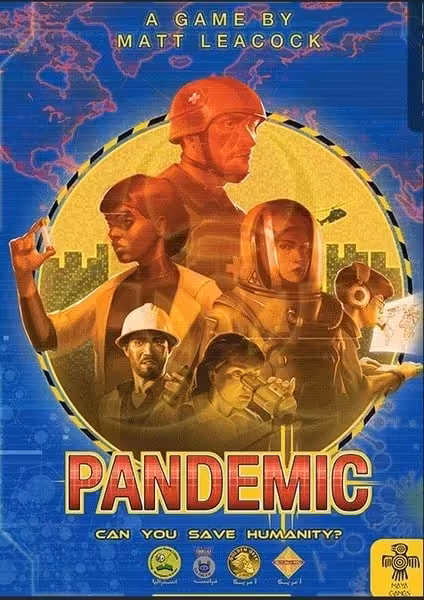 بازی فکری پندمیک (PANDEMIC) - کتاب‌فروشی کوچه کتاب