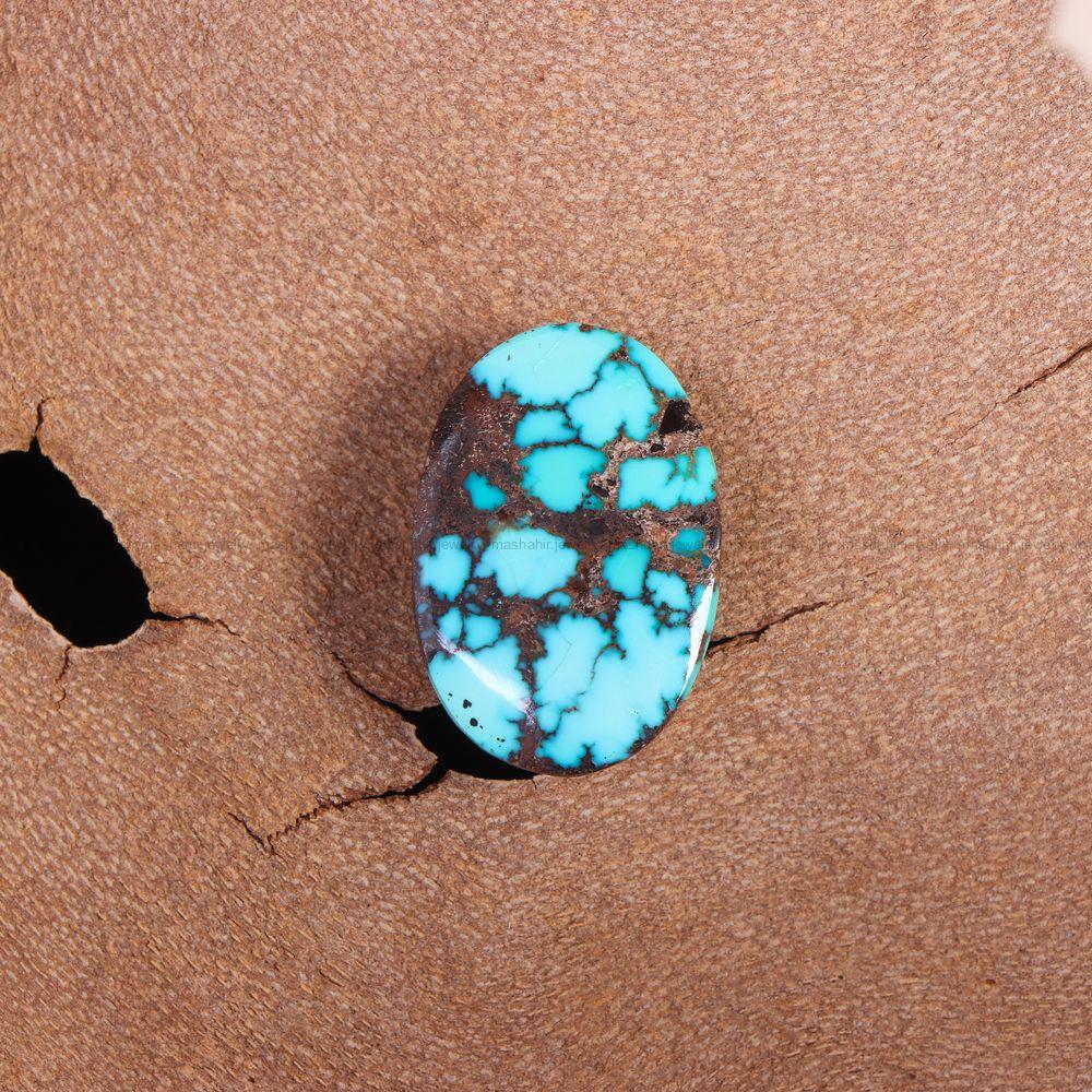 نگین فیروزه شجری کد 11483 - جواهری مشاهیر