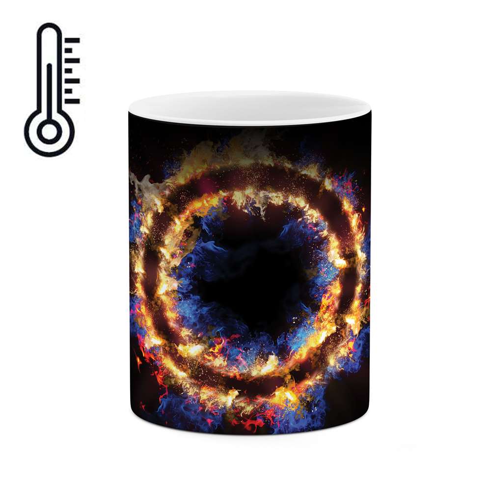 ماگ حرارتی طرح حلقه اتشین مدل mgp00953