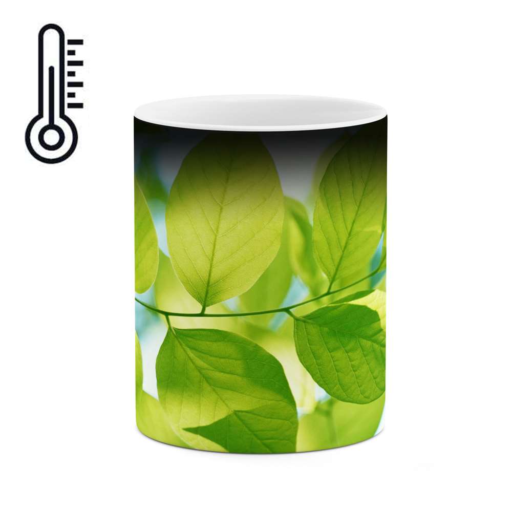 ماگ حرارتی طرح برگ مدل mgh12089