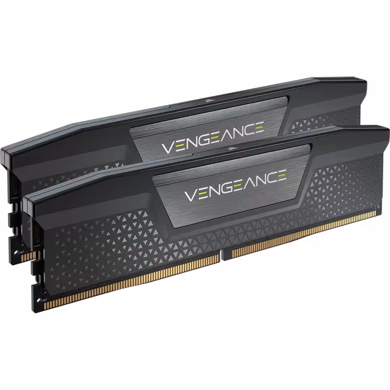 مشخصات، قیمت و خرید رم دسکتاپ کورسیر 64GB(32GBx2) 6000 Vengeance BLACK