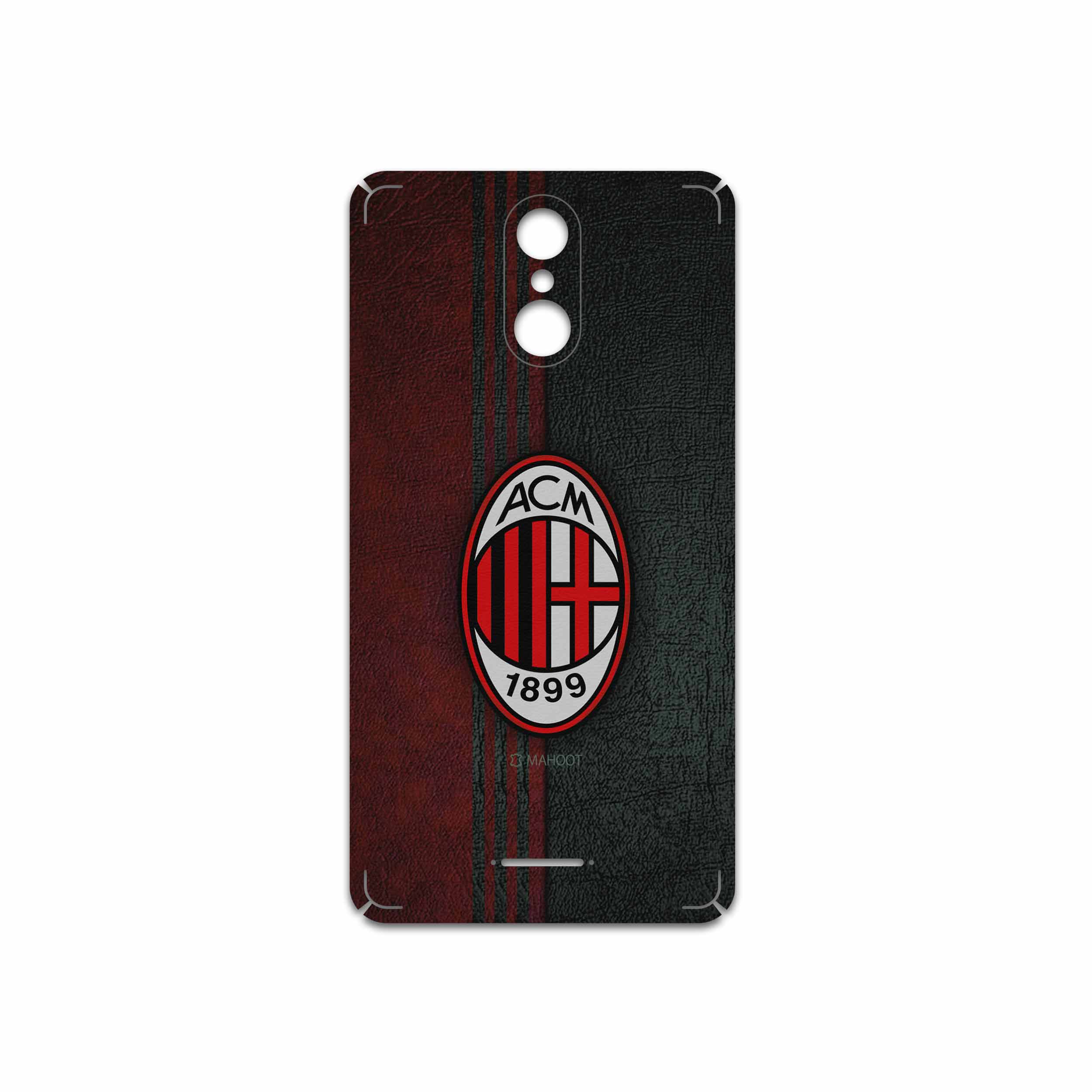 برچسب پوششی ماهوت مدل AC-Milan مناسب برای گوشی موبایل تکنو WX3F LTE