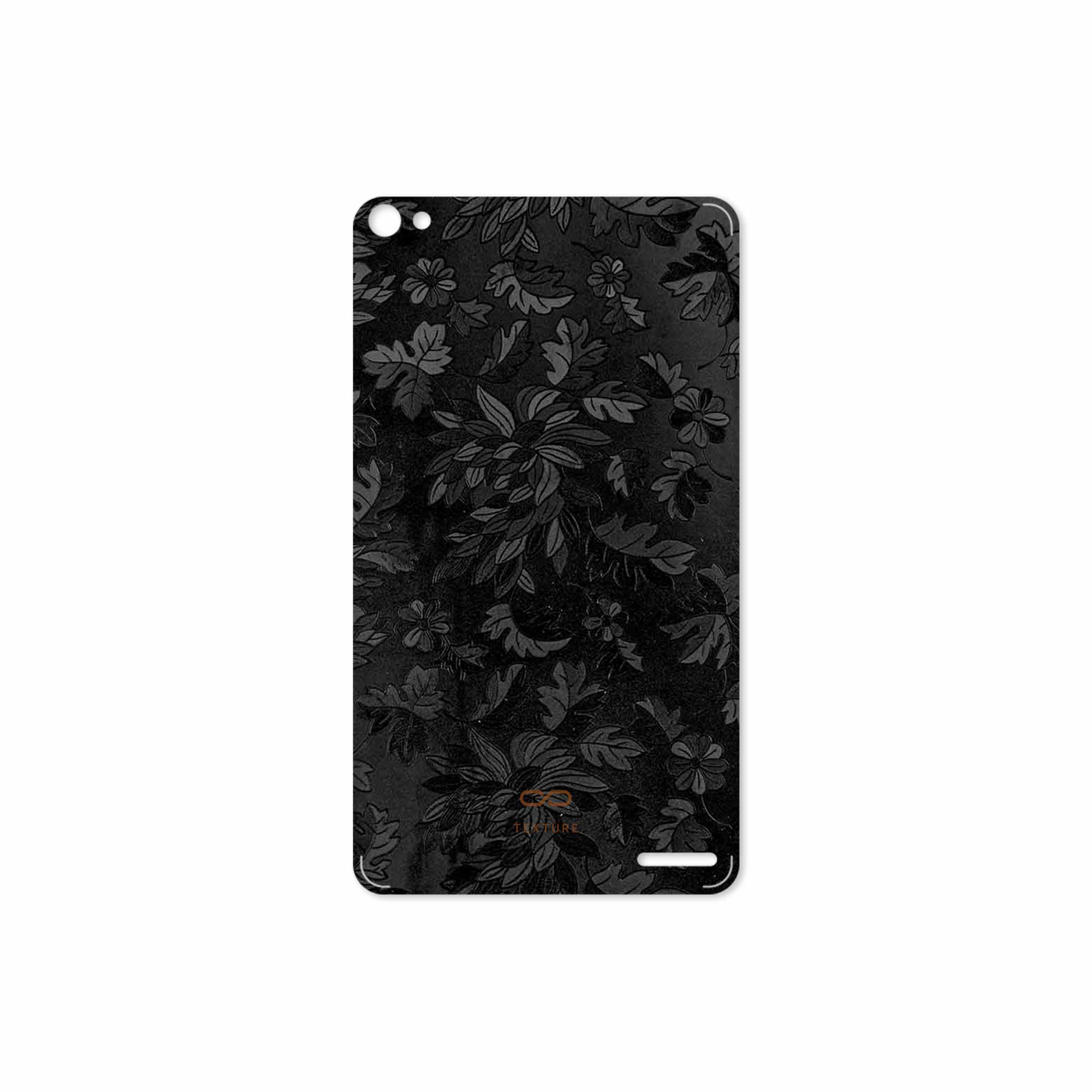 برچسب پوششی ماهوت مدل Black-Wildflower مناسب برای تبلت هوآوی Mediapad X2 2015