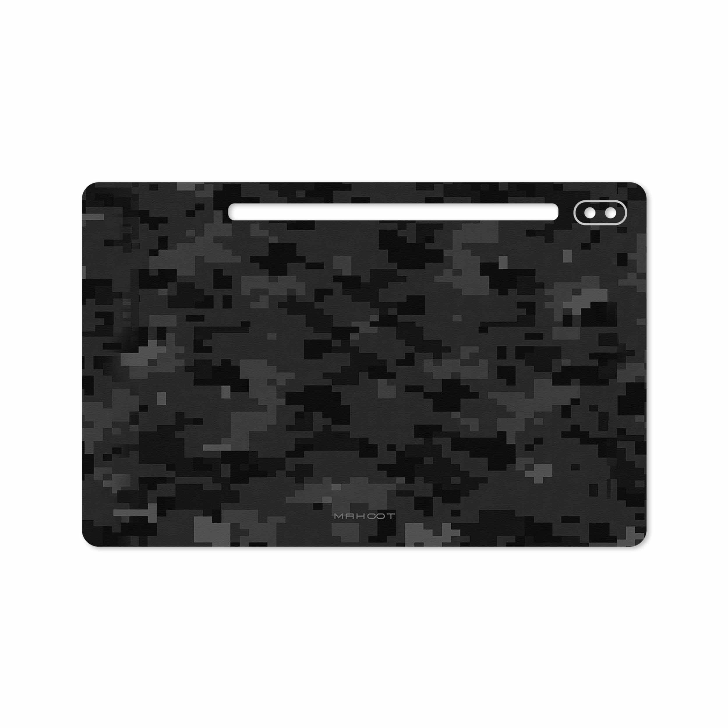 برچسب پوششی ماهوت مدل Night-Army-Pixel مناسب برای تبلت سامسونگ Galaxy Tab S6 2019 SM-T865