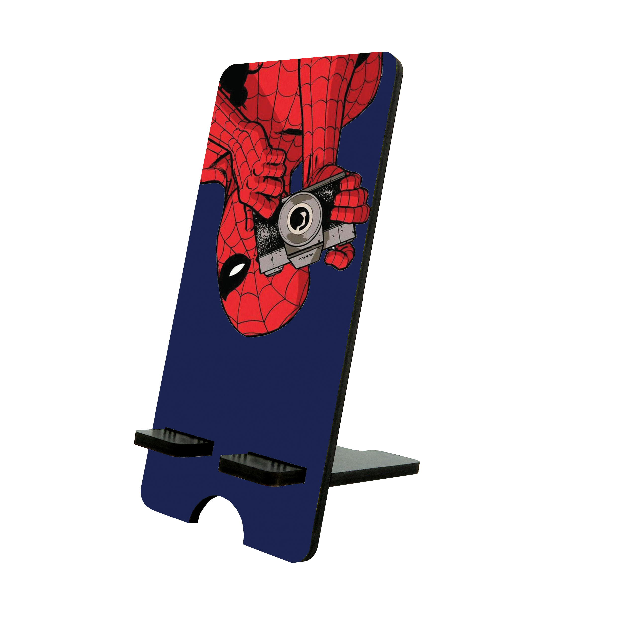 پایه نگهدارنده گوشی موبایل و تبلت طرح مرد عنکبوتی کد 5229648