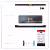 برچسب پوششی ماهوت مدل Hamburger مناسب برای تبلت جی ال ایکس W11 Plus