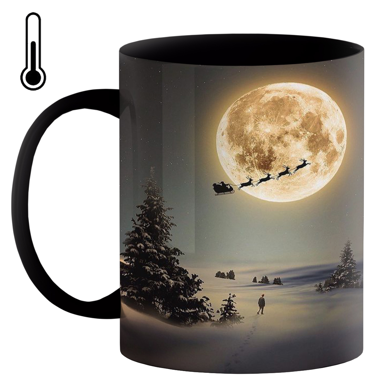 ماگ حرارتی طرح کریسمس کد 8080