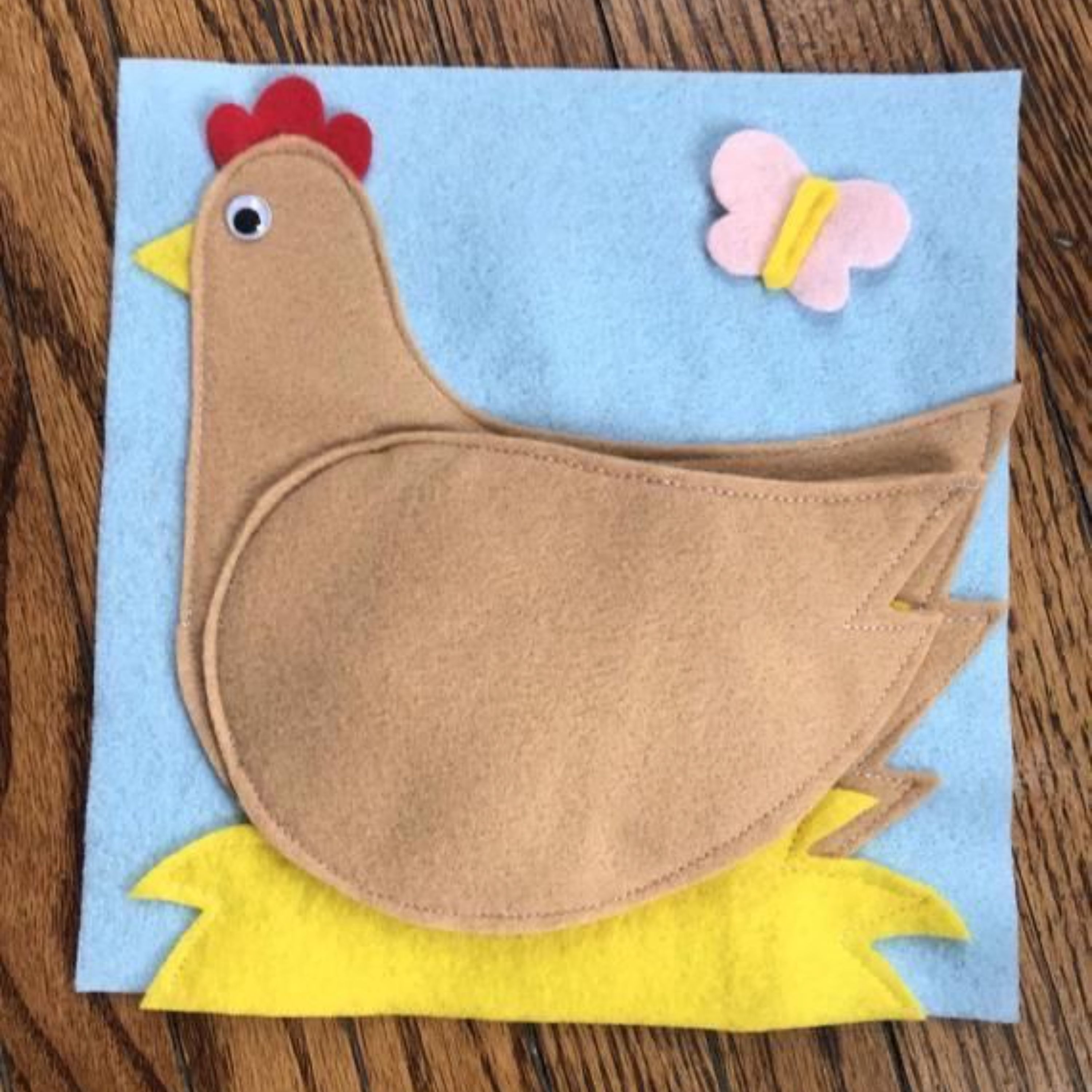 صفحه مهربانی  با حیوانات مدل مرغ 