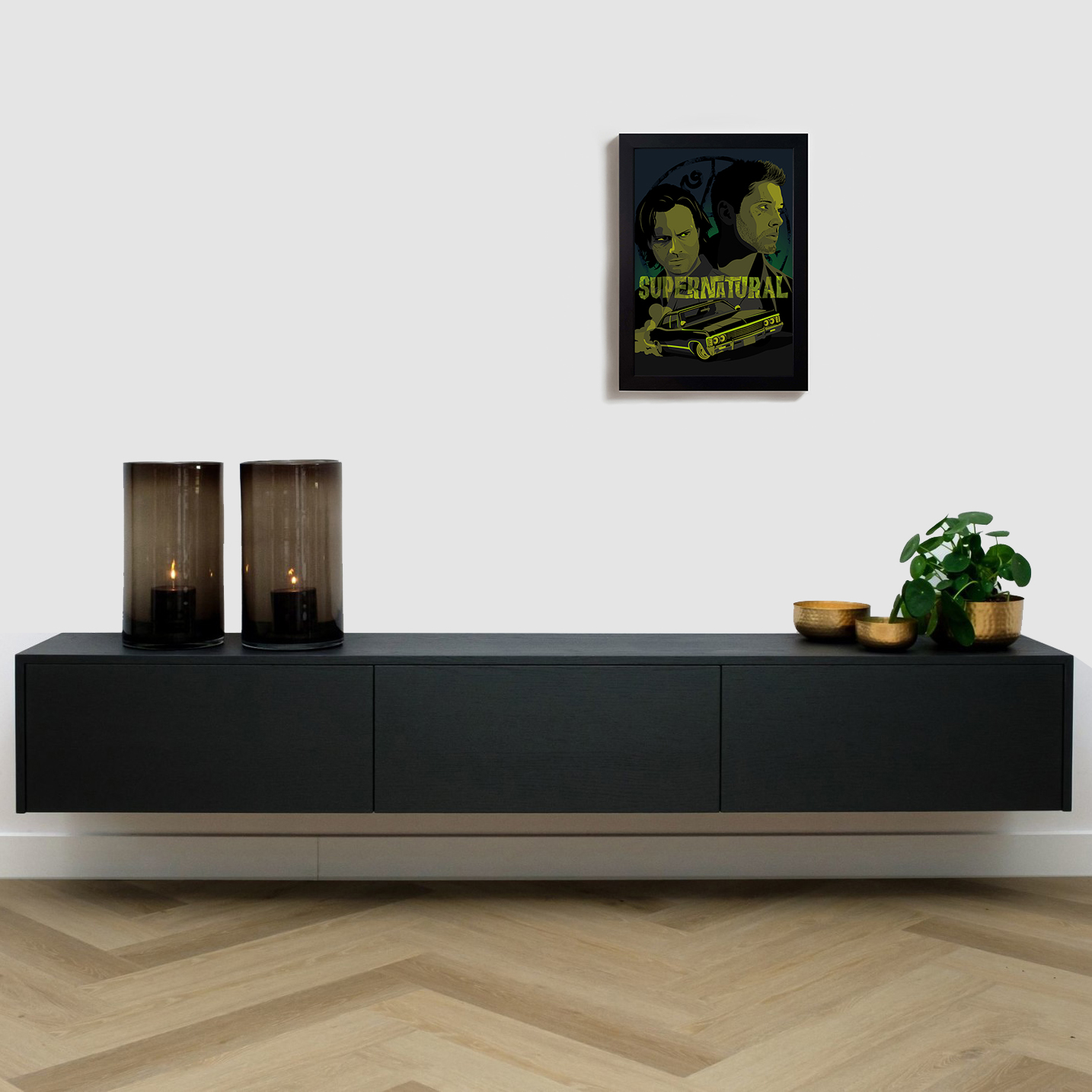 تابلو مدل سریال سوپرنچرال supernatural B399