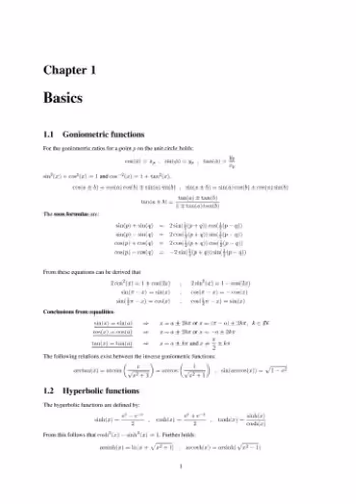خرید و دانلود نسخه کامل کتاب Mathematics formulary