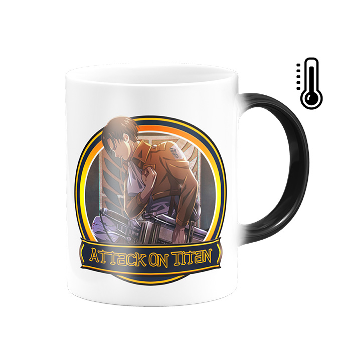 ماگ حرارتی طرح اتک ان تایتان